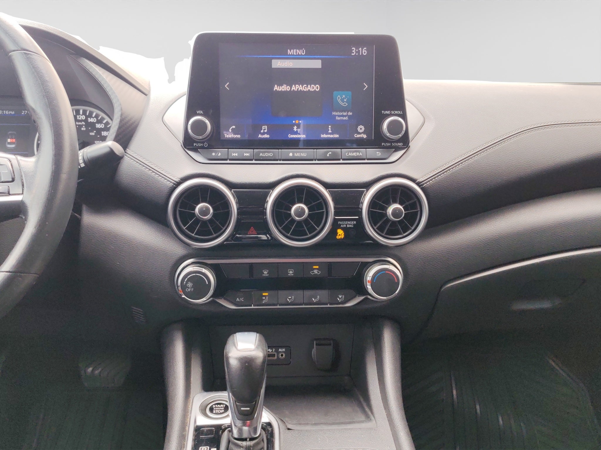 2023 Nissan SENTRA 4 PTS ADVANCE CVT AAC F NIEBLA RA-16