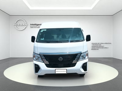 2023 Nissan URVAN 4 PTS AMPLIA TM5 AAC DESEM TRAS 14 PAS